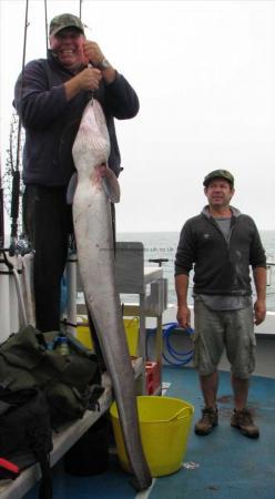 75 lb Conger Eel by Big Steve