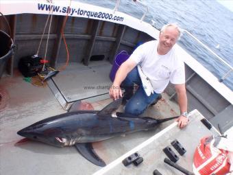 180 lb Porbeagle by Rupert Drury