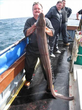 48 lb Conger Eel by Don