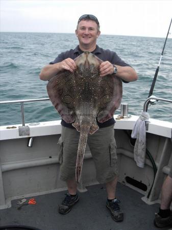 17 lb 12 oz Undulate Ray by Bill John