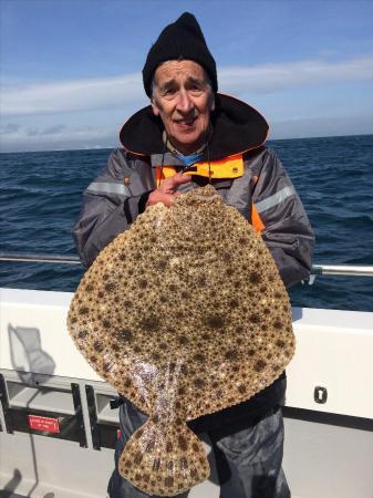 9 lb 11 oz Turbot by Gwyn