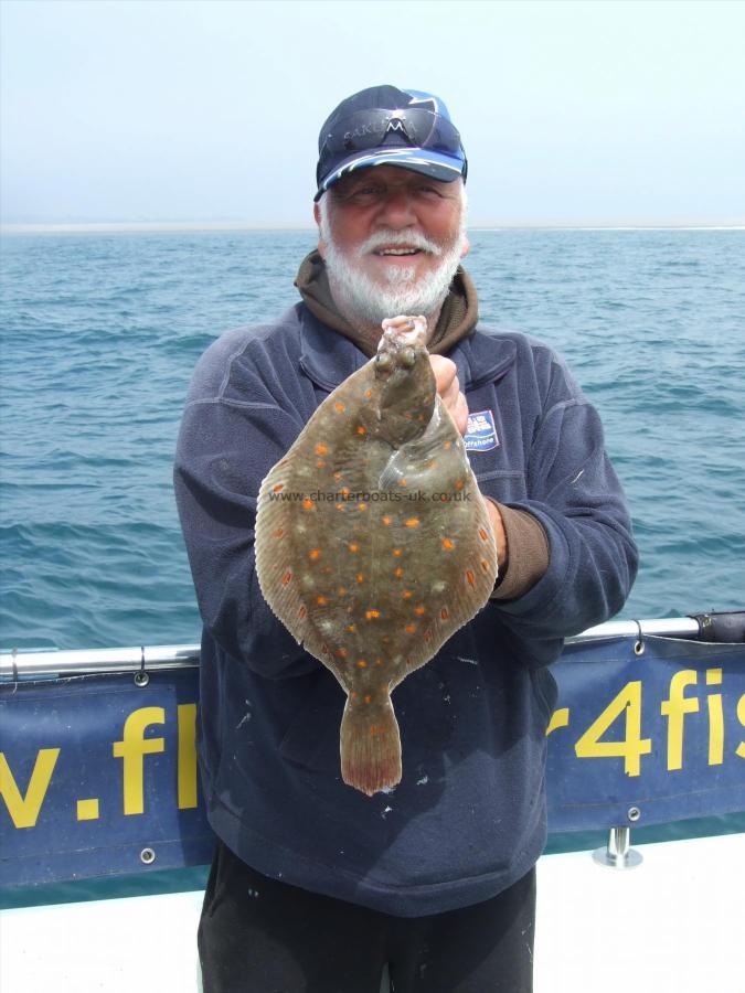 2 lb 14 oz Plaice by Jim Stone