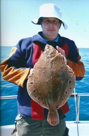 6 lb 12 oz Plaice by Dave Hawker