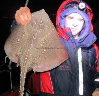 4 lb 8 oz Thornback Ray by Unknown