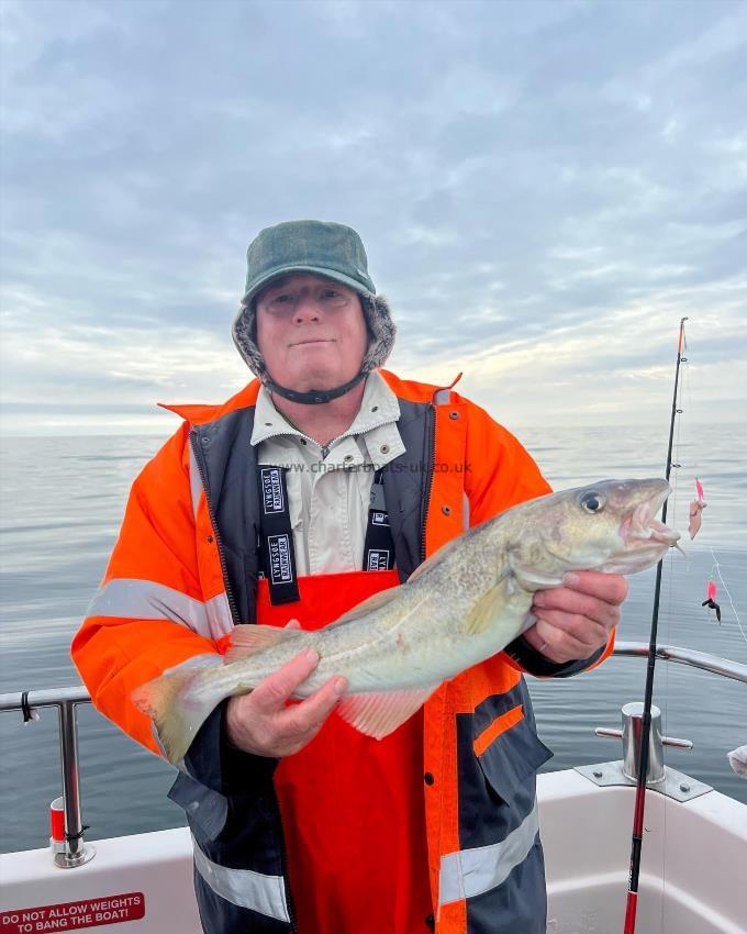 3 lb 12 oz Cod by Del Moran