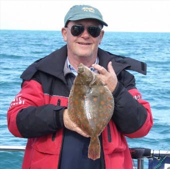 2 lb 2 oz Plaice by Martin Lewis