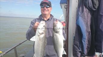 5 lb 5 oz Bass by tim from Broadstairs