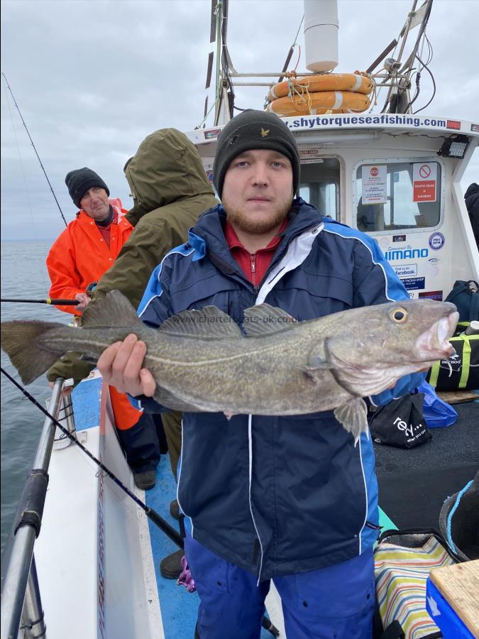 8 lb 14 oz Cod by Tarron.