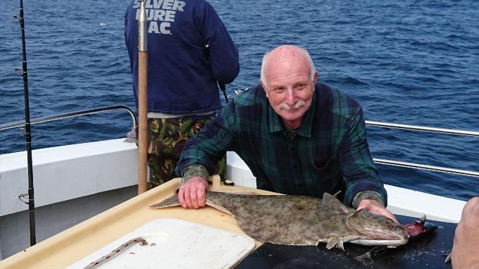14 lb Halibut by Wille Shaw