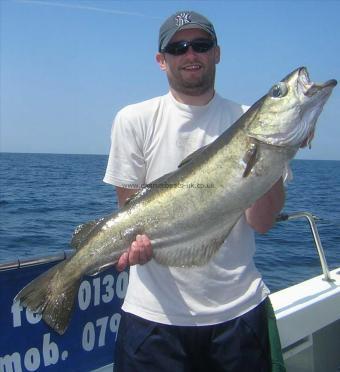 13 lb 2 oz Pollock by Paul Bartlett