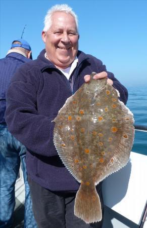 4 lb 8 oz Plaice by John Everett