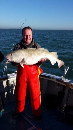 27 lb 4 oz Cod by Mark Turner with a UK PB Cod