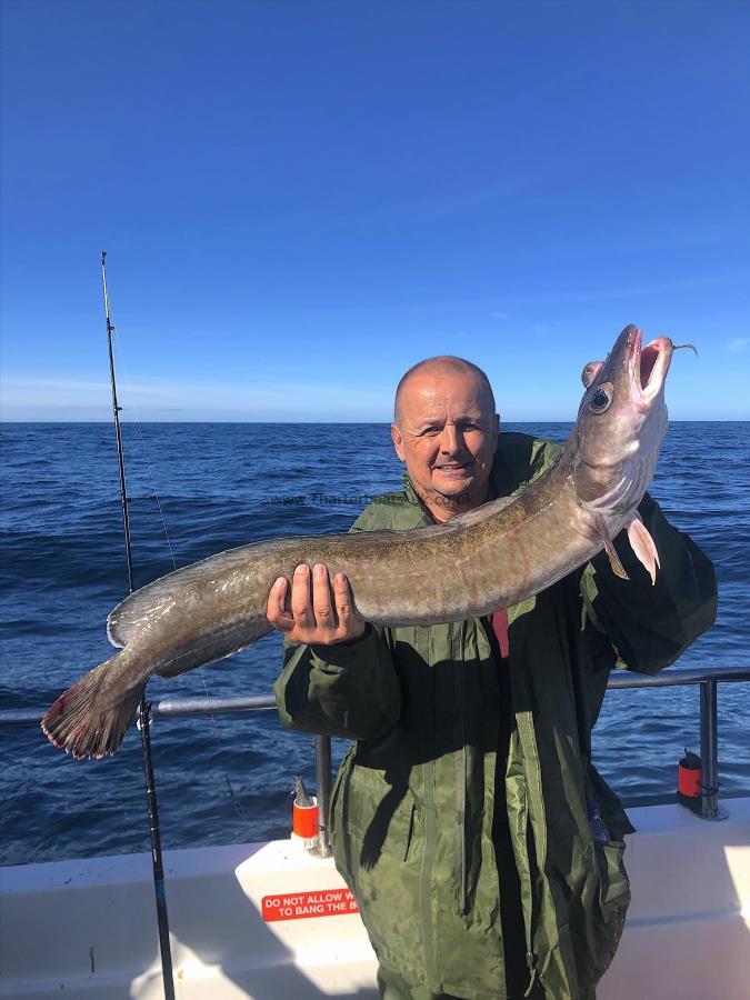 10 lb 4 oz Ling by Steve Walters
