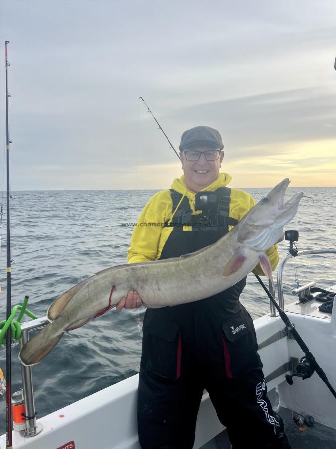 17 lb 8 oz Ling by Andy Cooper