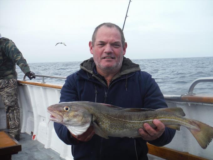 6 lb 4 oz Cod by Cliff