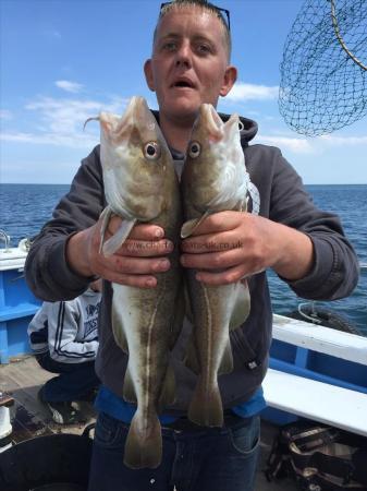 5 lb Cod by conrad from scarboro 24/6/2016 caught on HEIDI J
