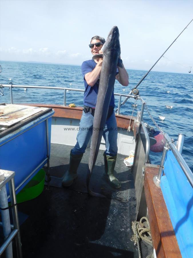 52 lb Conger Eel by Unknown