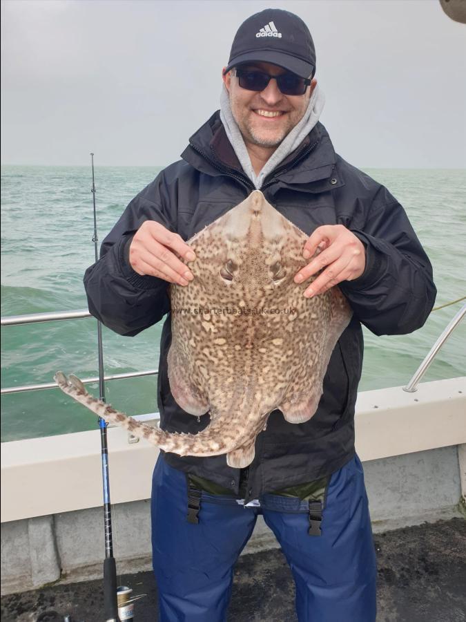 8 lb Thornback Ray by Bob Marshall