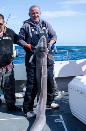 58 lb 8 oz Conger Eel by Simon Oakland