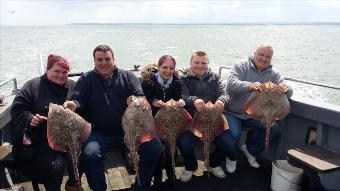 9 lb Thornback Ray by 4 hour trip