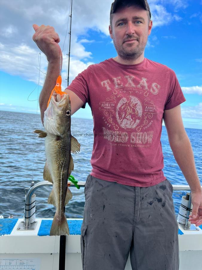 3 lb 2 oz Cod by Tom.