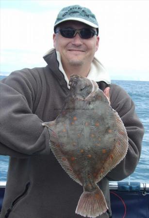 3 lb 8 oz Plaice by Andrew Glen