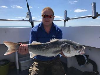 14 lb 2 oz Bass by Carl Porter