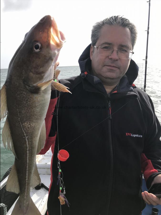 5 lb Cod by More cod wreck fishing