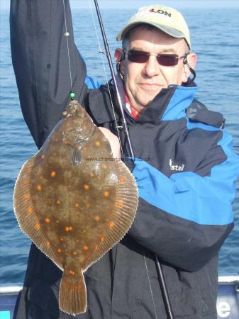 2 lb 2 oz Plaice by Jim Sivier