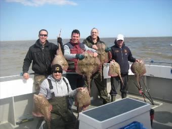 17 lb 6 oz Thornback Ray by Tony's Fishing Party