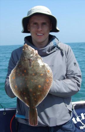 2 lb 11 oz Plaice by MIchael Skubiz