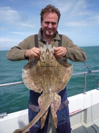 14 lb 8 oz Undulate Ray by Ian Robson