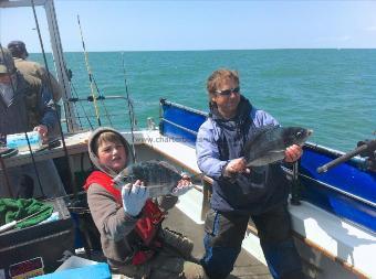 3 lb 10 oz Black Sea Bream by Reg Phillips