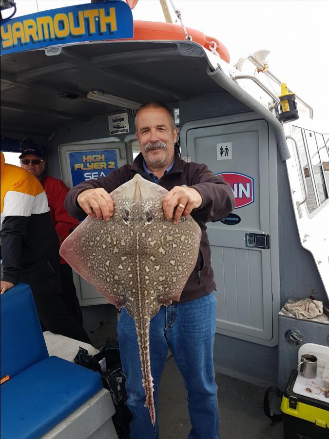 8 lb Thornback Ray by Paul Layton