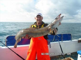 18 lb Ling (Common) by Michael Newton sunderland,