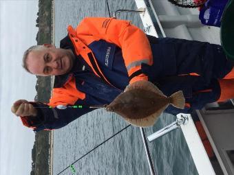 1 lb 10 oz Plaice by Mike