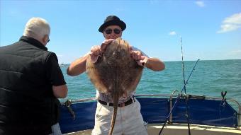 9 lb Undulate Ray by Stephen Wake