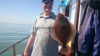 2 lb 3 oz Plaice by tim from Broadstairs