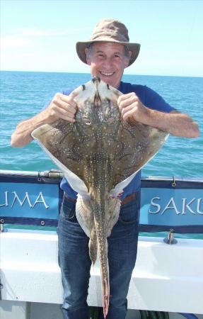 11 lb 9 oz Undulate Ray by Tony Nicklin