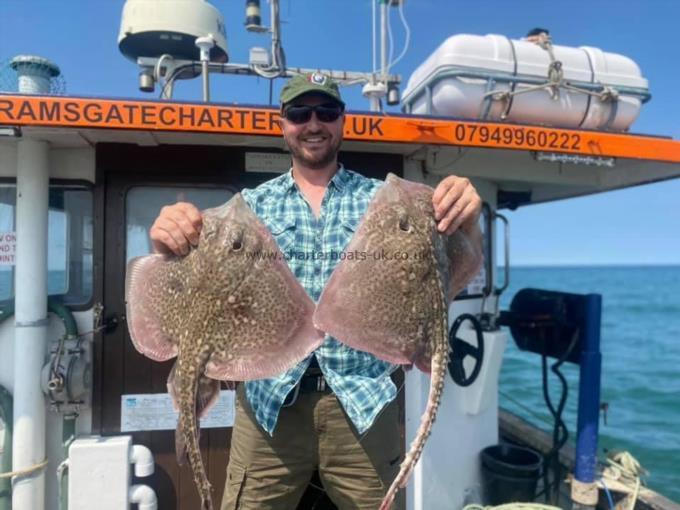 7 lb Thornback Ray by Unknown