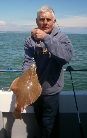 2 lb 6 oz Plaice by Terry