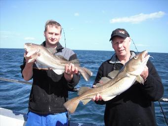 8 lb 8 oz Cod by Steve & Tim Hoyle