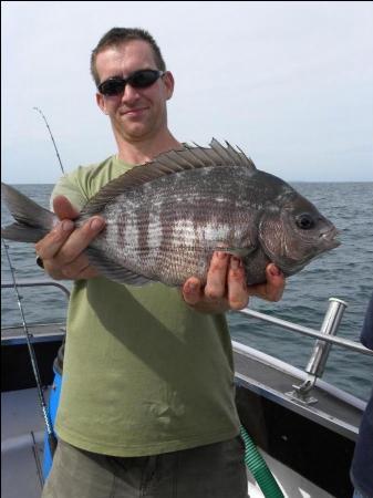 4 lb 4 oz Black Sea Bream by Unknown