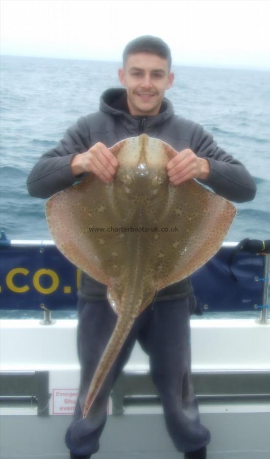 14 lb 8 oz Blonde Ray by Drew Goble