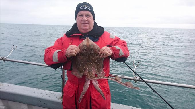 7 lb 1 oz Thornback Ray by Paul from Kent
