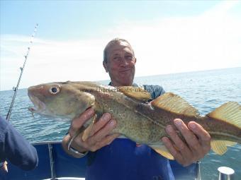 10 lb Cod by Kieth Loawood Sea Anglers Club Sheffield.