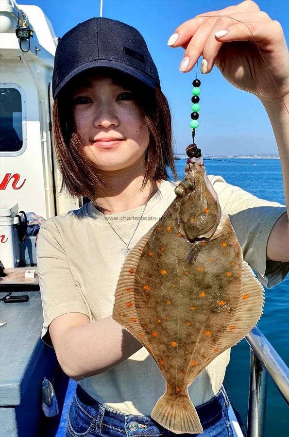 1 lb 4 oz Plaice by Unknown