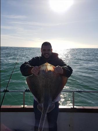 15 lb 3 oz Undulate Ray by Fred