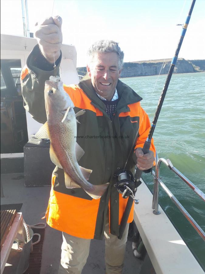 3 lb 4 oz Cod by Gerald heslop