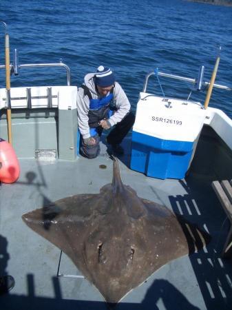 188 lb Common Skate by Ian Hay